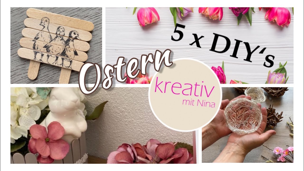 5x günstige Ideen zu OSTERNDEKO 2025 | einfach selber machen DEKOIDEEN 😍 Osterdeko DIY