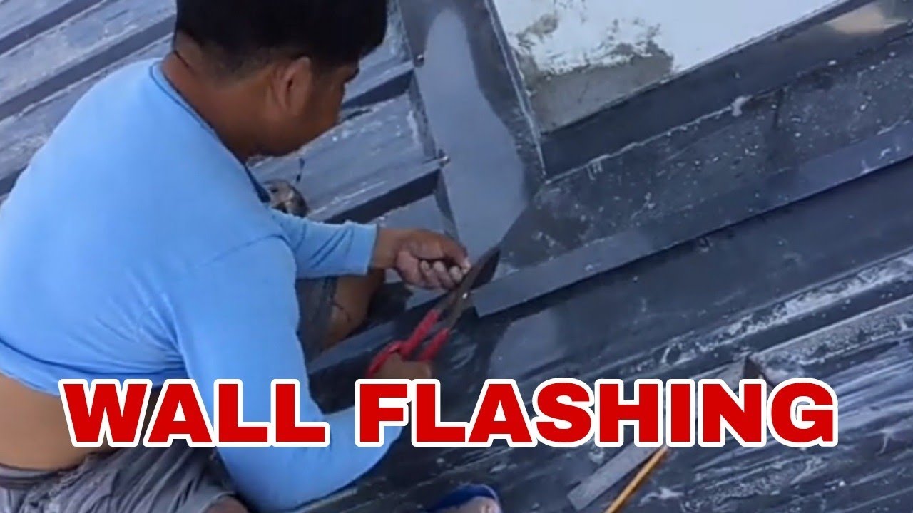 PAGLAGAY NG WALL FLASHING