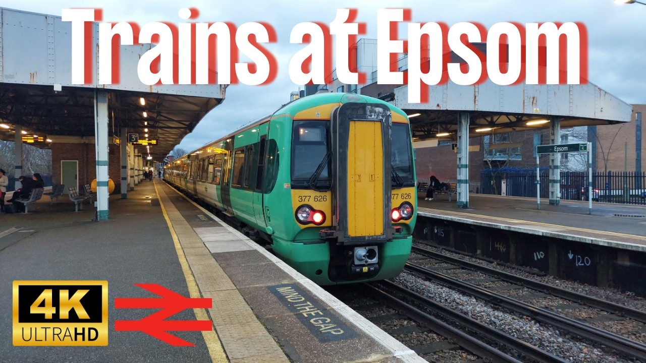 Trains at Epsom (5th December 2024)