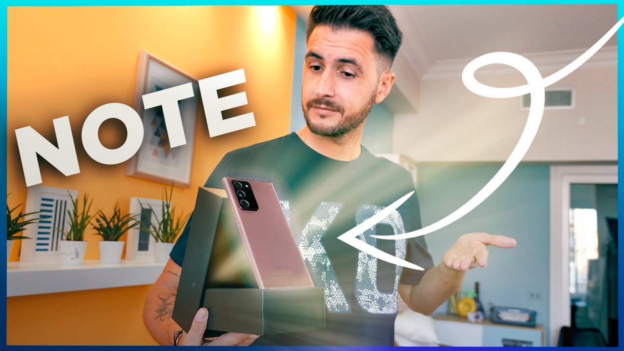 Galaxy Note 20 Ultra UNBOXING y COMPARATIVAS