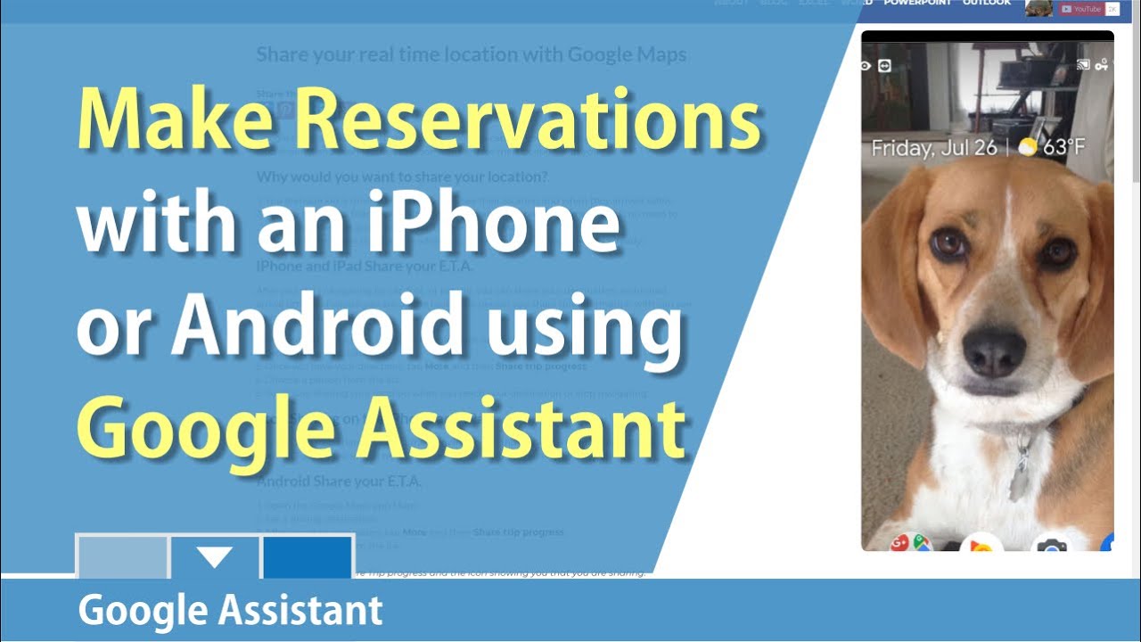 Make reservations with Google Assistant on your iPhone or Android by Chris Menard