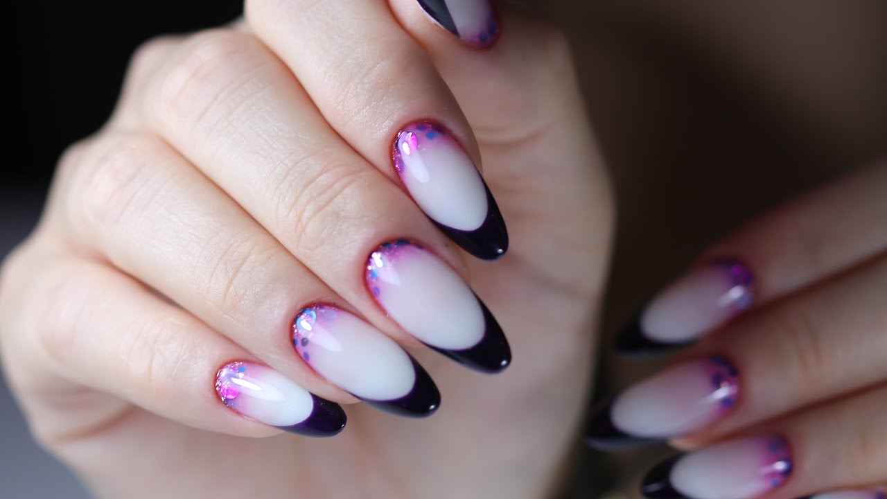 1er pose hybride Acrygel & gel technique avec peu de limage