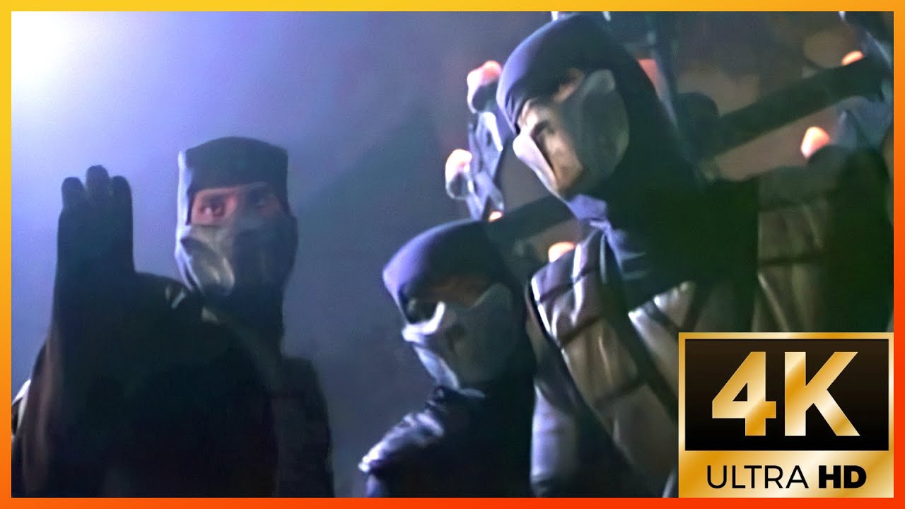 Kung Lao vs 3 Lin Kuei Ninjas | Mortal Kombat Conquest (1998) | REMASTERED (UHD 4K60FPS)