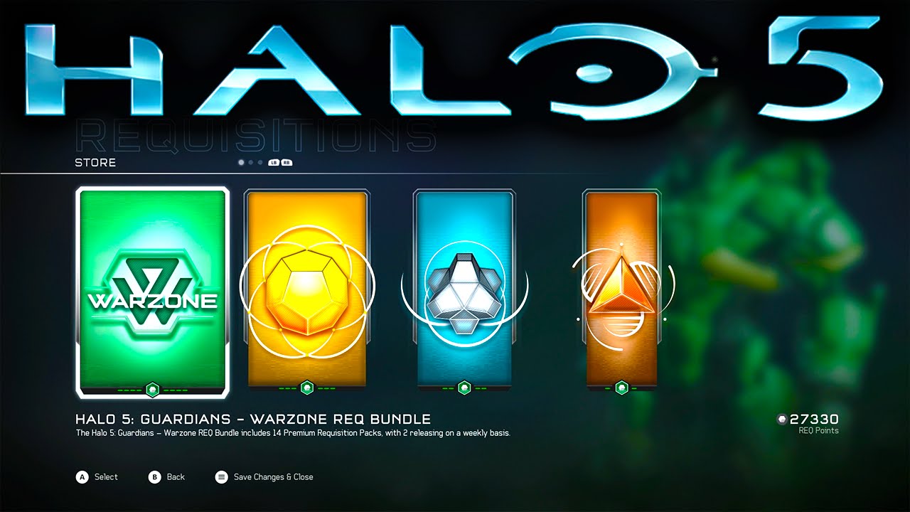 HALO 5 REQ PACK OPENING (Halo 5 Guardians)