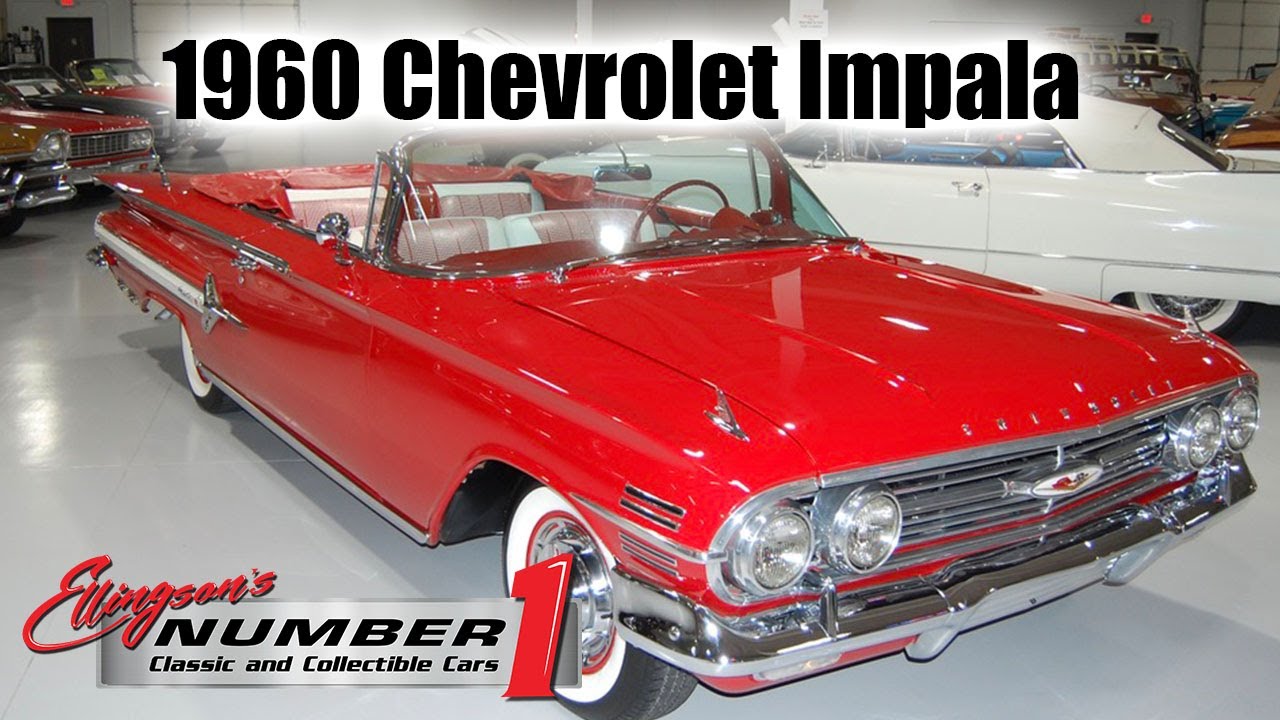 1960 Chevrolet Impala Convertible at Ellingson Motorcars in Rogers, MN