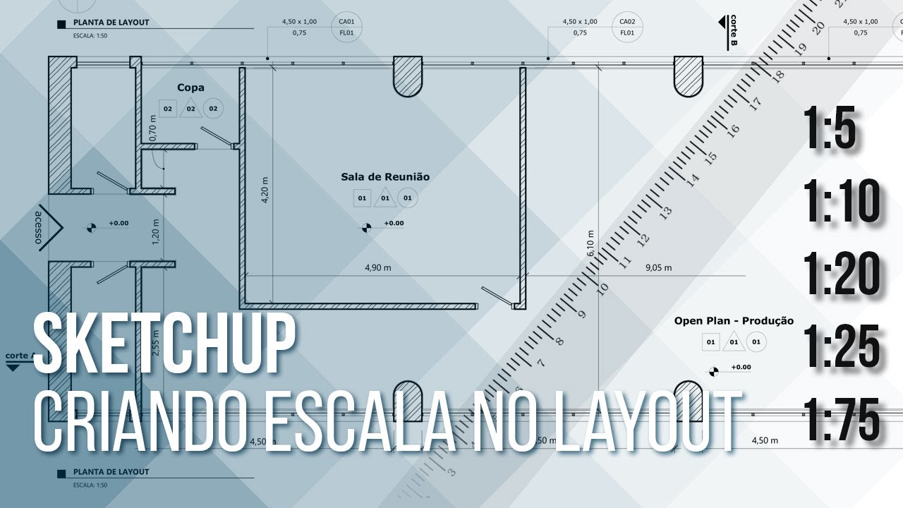 SketchUp | Criando escala no LayOut