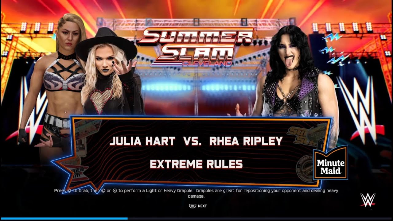 Dreamworld ep.16- Julia Hart & Thekla vs. Rhea Ripley Extreme Rules!