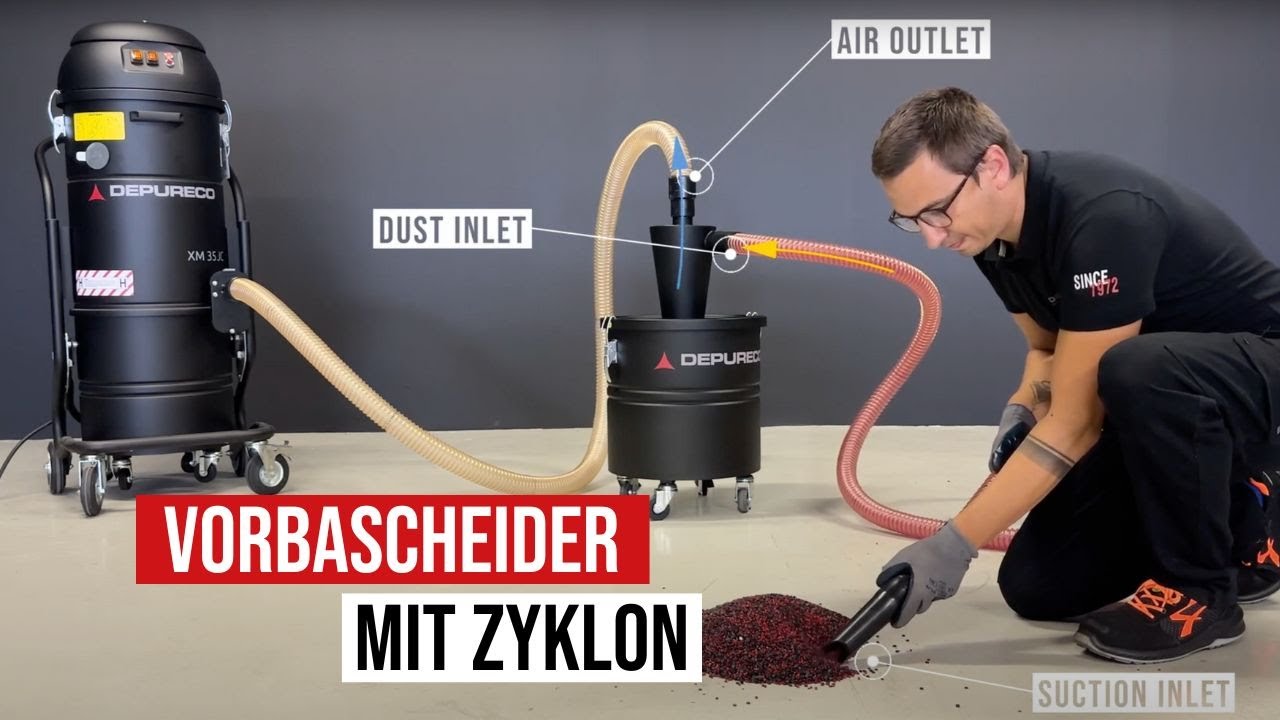 Vorabscheider mit Zyklon | Depureco