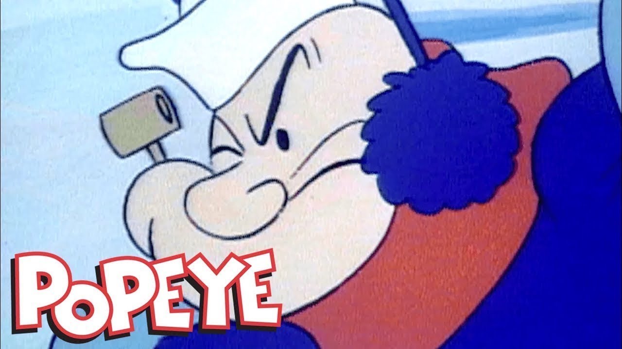 Popeye No Es Un Gran Esquiador | Todo Nuevo Popeye!