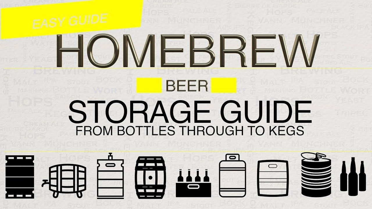 Homebrew Beer Storage Easy Guide From Bottles Through to Corny & Sanke Kegs