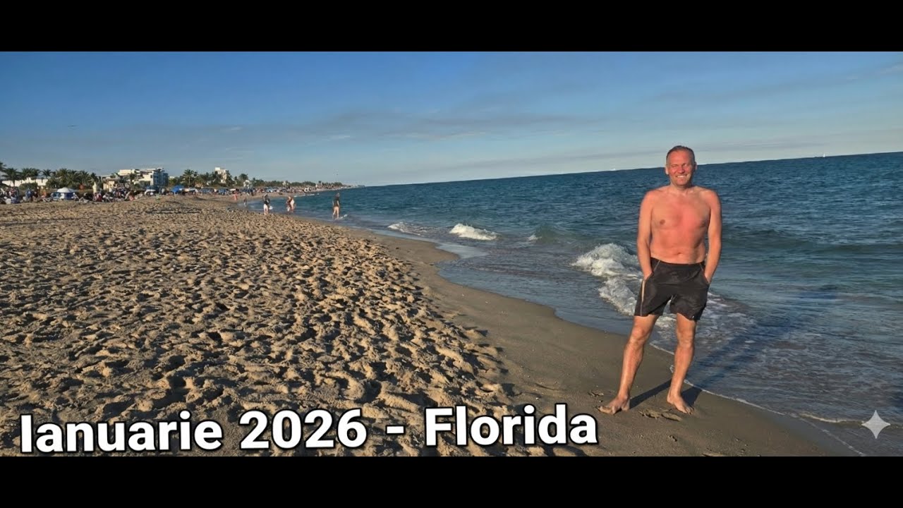 Ziua cea mai calda in Florida. M-am prajit dar a meritat!!