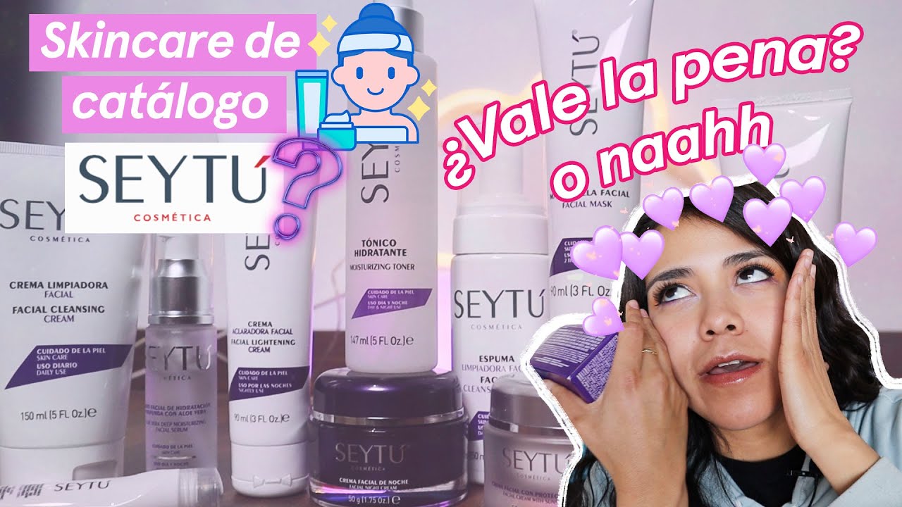 SKINCARE DE SEYTÚ💧💜 ¡PROBAMOS DE TODOO!