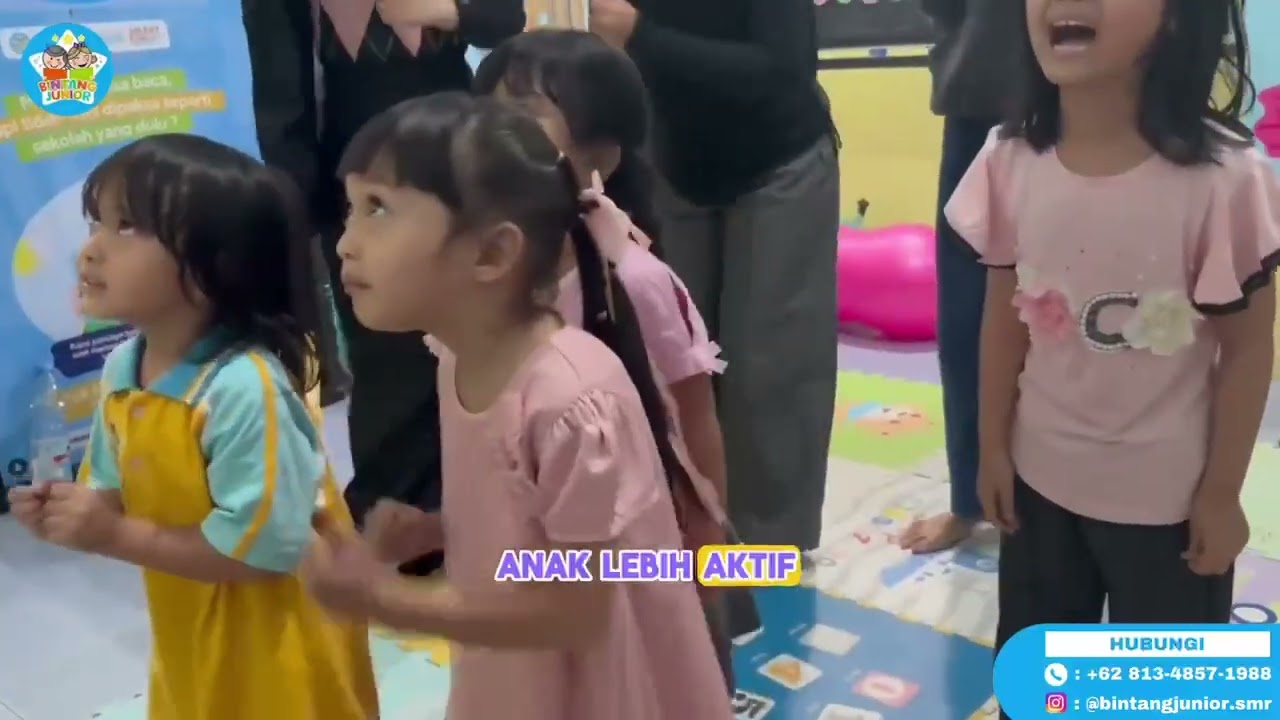 Belajar Ceria Dan Penuh Semangat Dengan Berdansa | Bintang Junior Samarinda Square