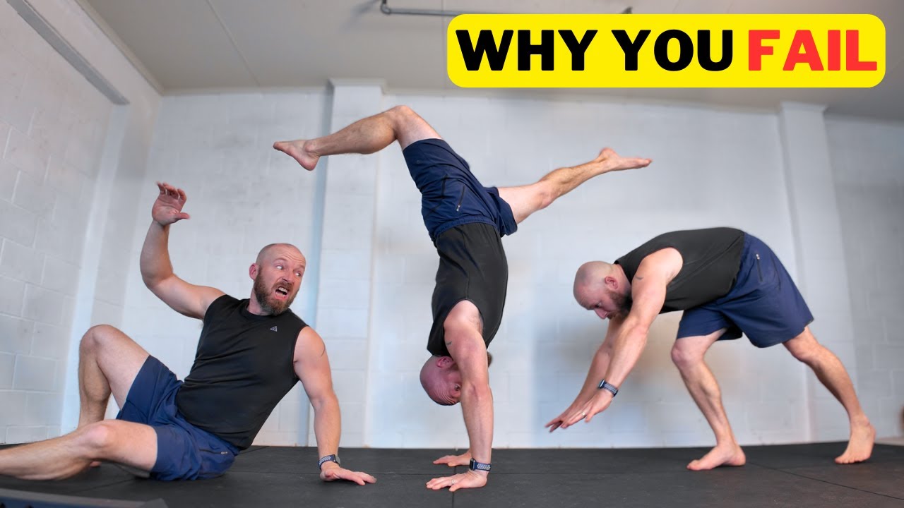 STOP Falling - KICK UP TO HANDSTAND