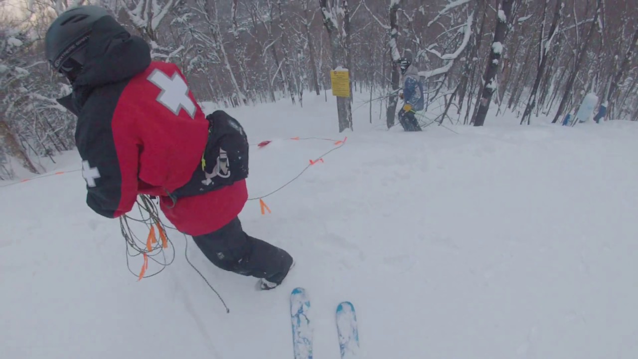 Loon mountain: Upper Flume to Bucksaw Glade Dec 30th 2016