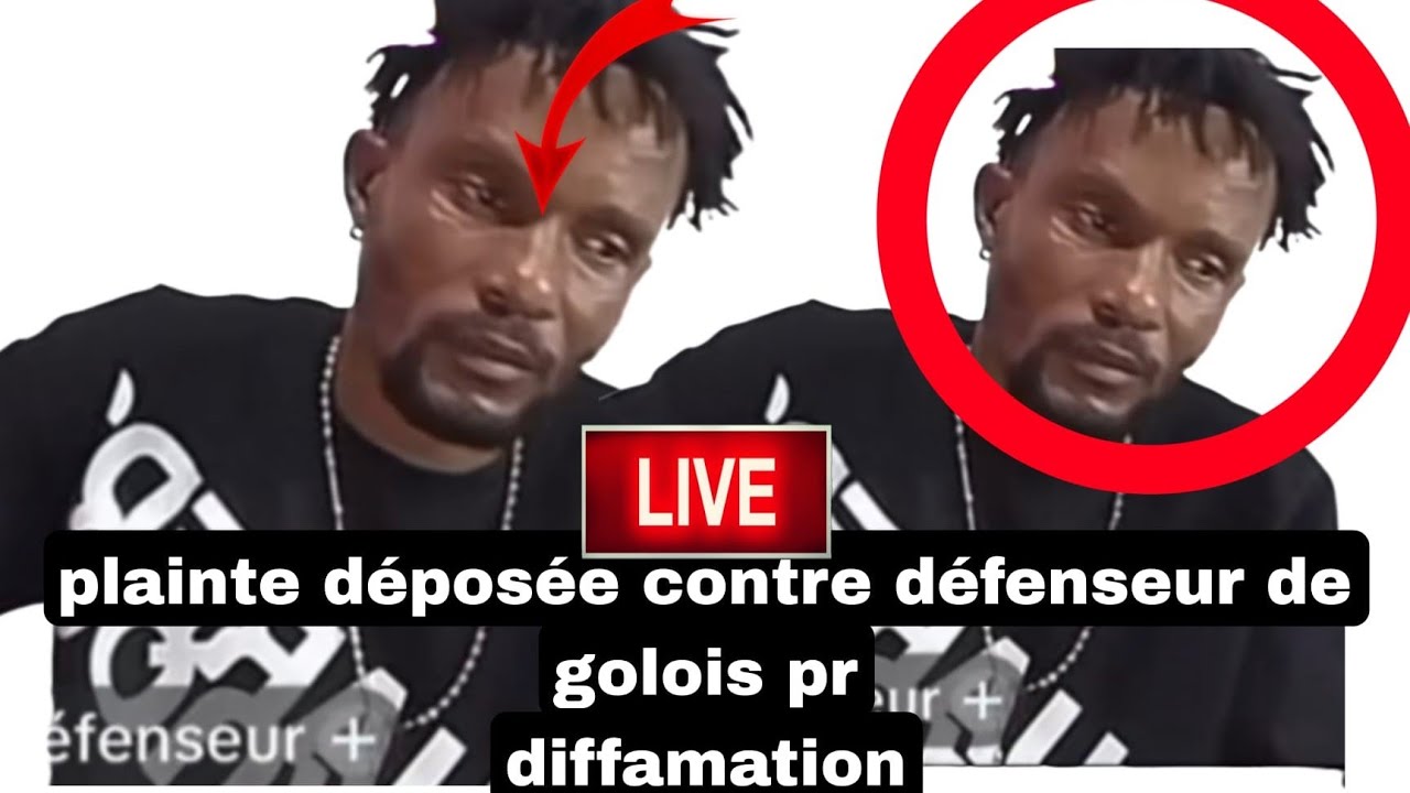 plainte déposée contre défenseur de GOLOIS, botala lokuta ya ba audio EBIMI