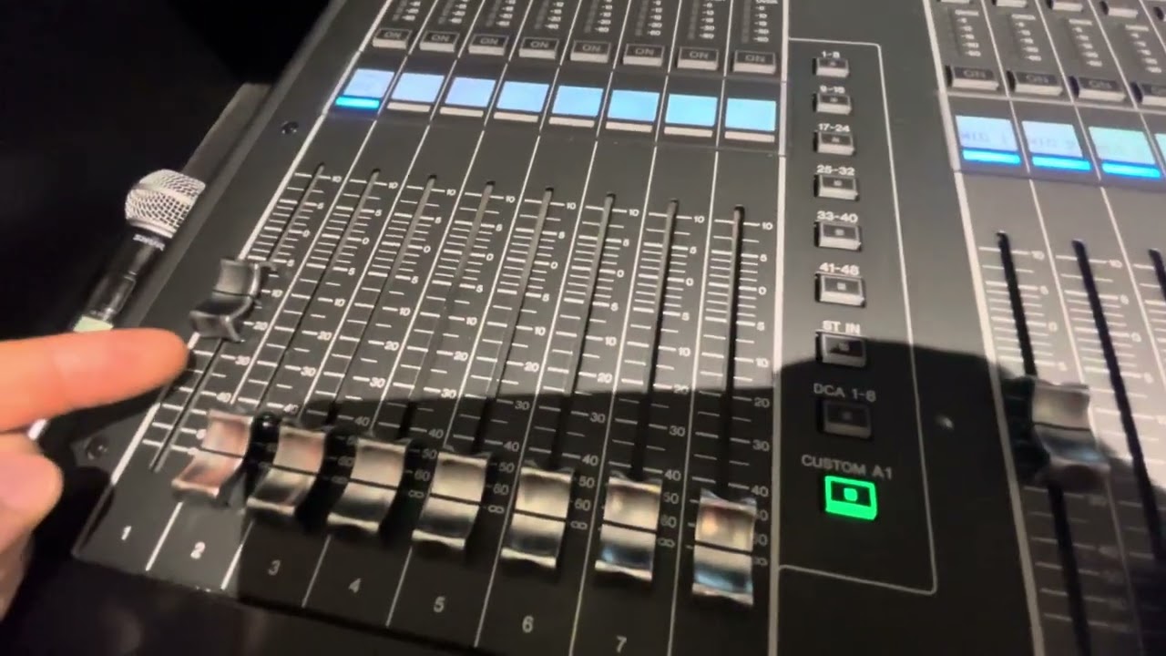 CL1 Yamaha console Custom CH setup
