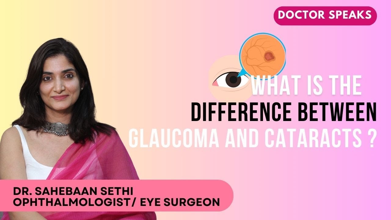 Differentiate between Glaucoma and Cataracts