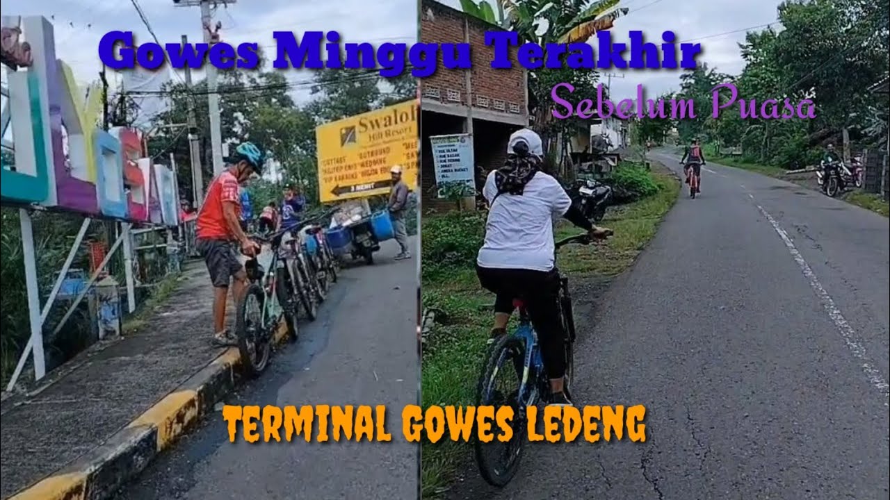 Gowes Minggu Terakhir Sebelum Puasa Ramadhan ‼️Jalur Terminal Gowes Ledeng