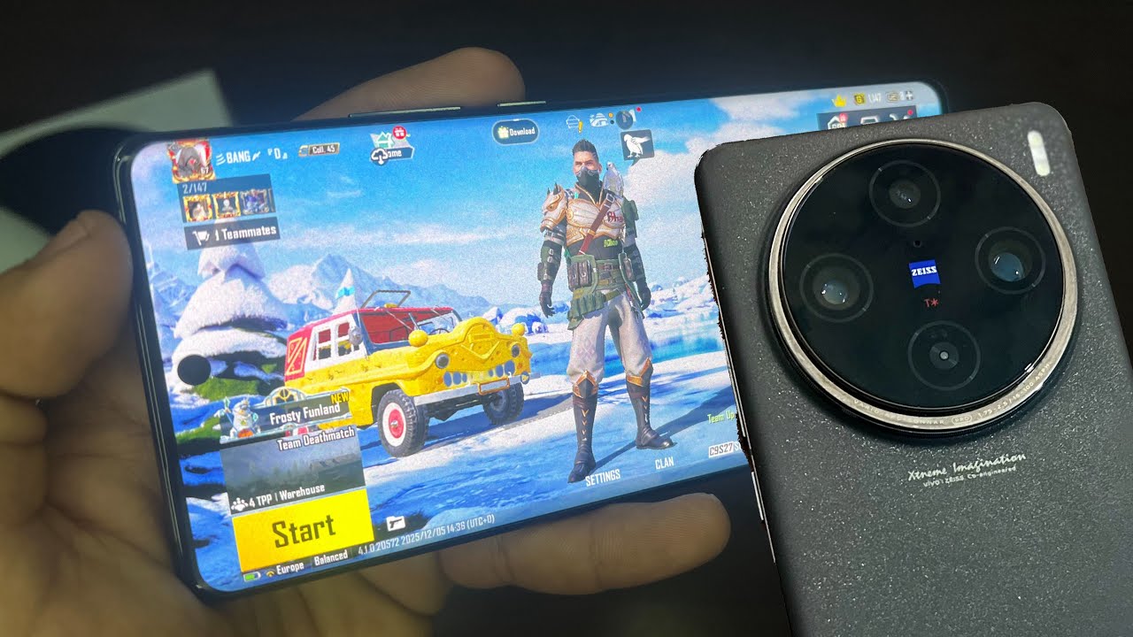 PUBG Mobile on Vivo X100 Pro – Extreme FPS Test! 🔥 Ultra Smooth?