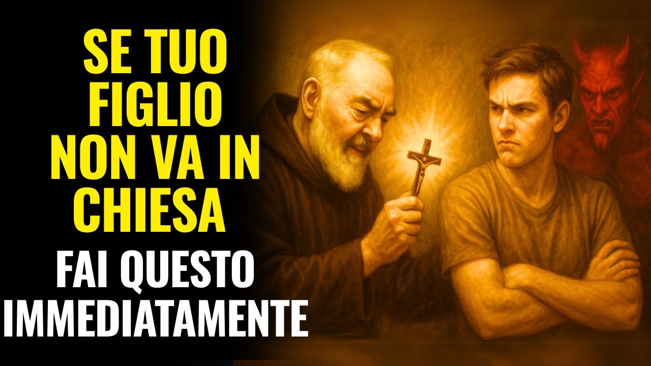 ⚠️ PADRE PIO RIVELA IL SEGRETO: FAI QUESTO SE TUO FIGLIO HA LASCIATO LA CHIESA!