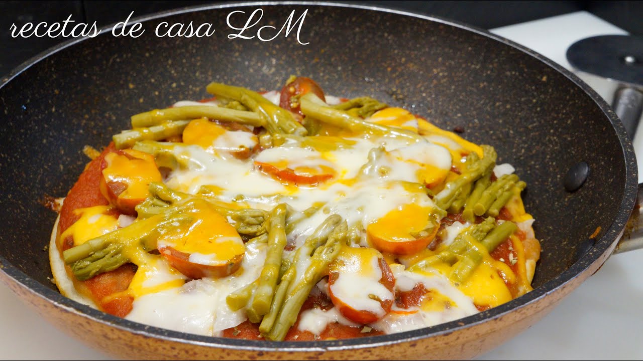 PIZZA CASERA R&Aacute;PIDA SIN REPOSO SIN AMASAR Y SIN HORNO