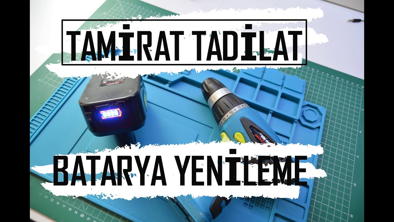 MATKAP BATARYA YENİLEME - NİKEL KADMİYUM - LİTYUM İYON - TAMİRAT TADİLAT - RESTORASYON