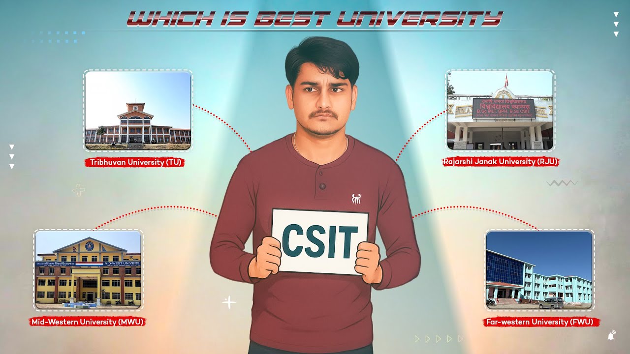 CSIT कुन University मा पढ्ने? TU, RJU, FWU, कि MWU? 🤔Which is Best University? @pangeni_rabindra