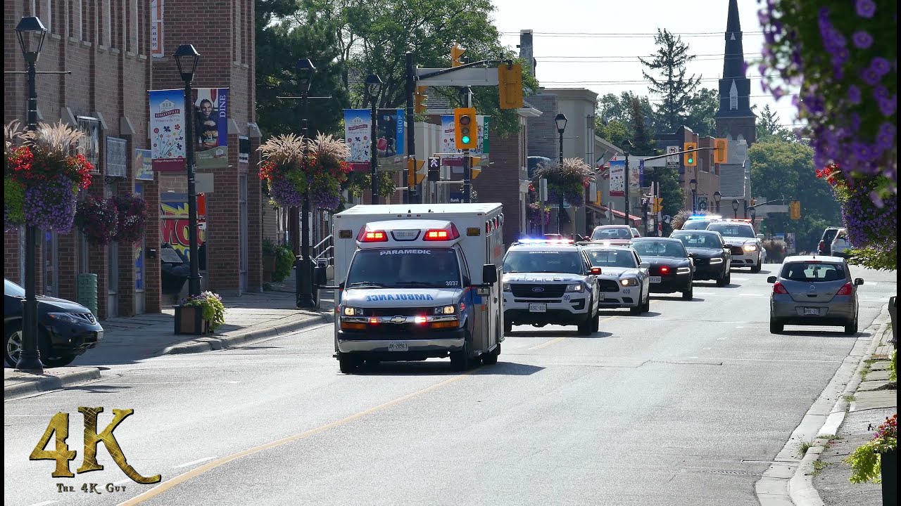 Mississauga: Cop hit by police car going to B&E call 8-28-2016