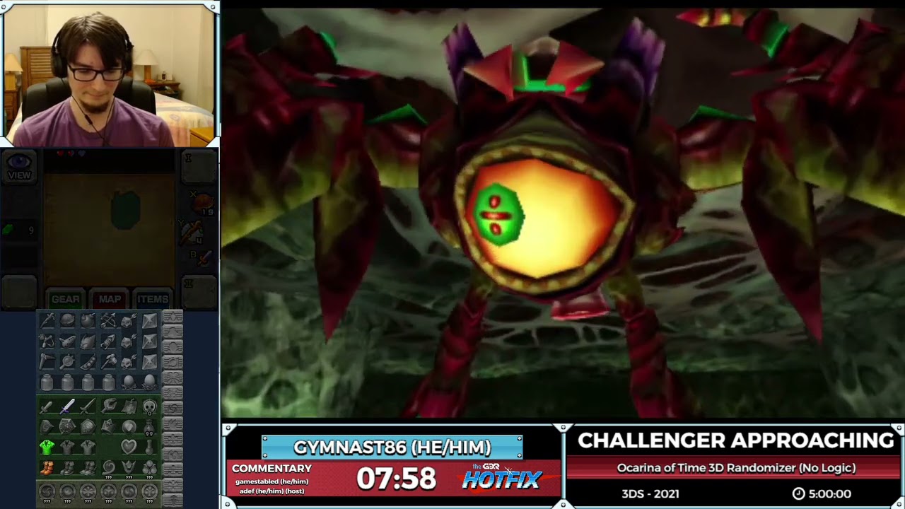 Challenger Approaching - The Legend of Zelda: Ocarina of Time 3D No Logic Randomizer