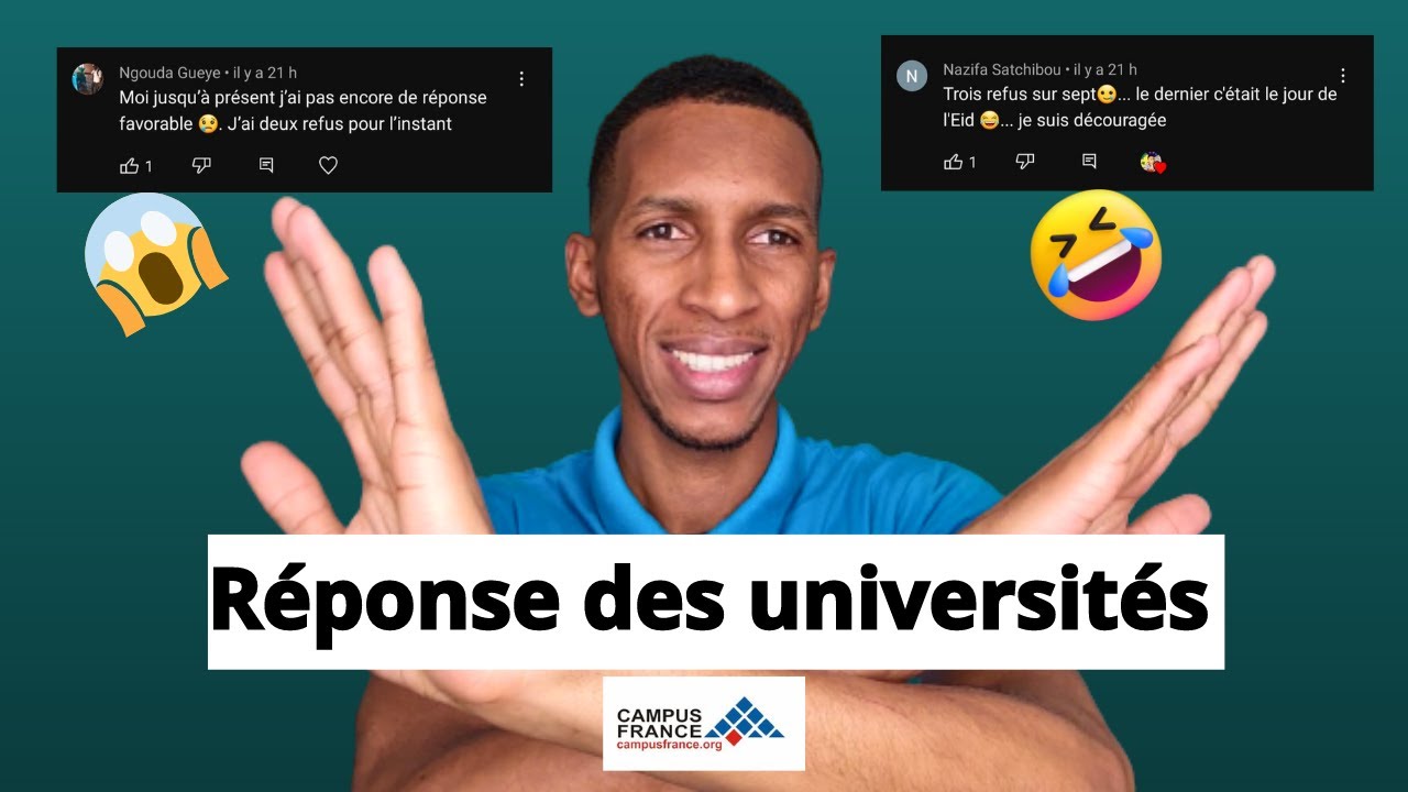 Campus France : réponse des universités ? Date limite de réponse des universités sur Campus France