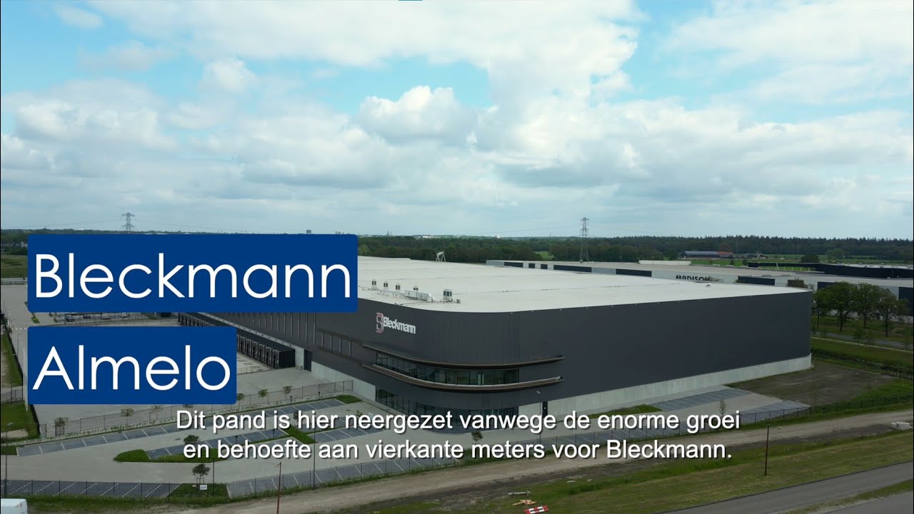 Projectvideo DC Bleckmann Almelo | Het grootste aantoonbare circulaire DC van Nederland