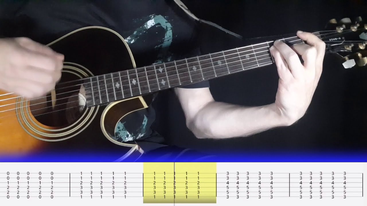 Jack Johnson - Sitting, Waiting, Wishing | Play-through | With TAB