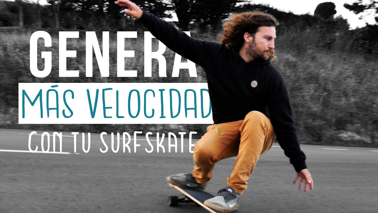 Entrenamiento para mejorar surf con skate ¡Genera más velocidad!