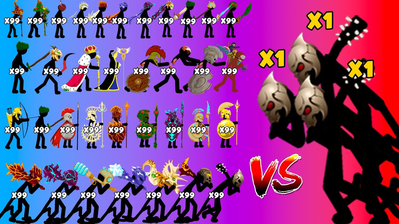 Giant Boss X3 With Power Vs All Stick Figures | Stick War Legacy -  Who Will Win?