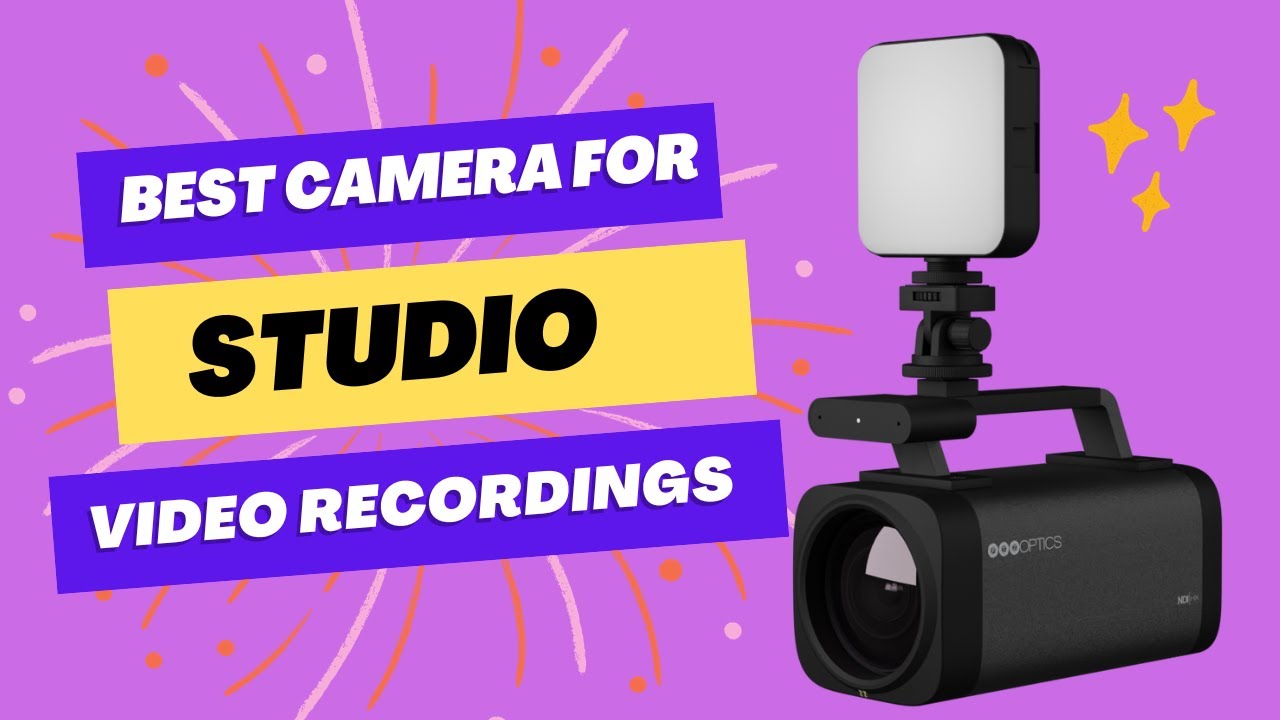 The Best Camera For Studio Video Recording - PTZOptics Studio Pro