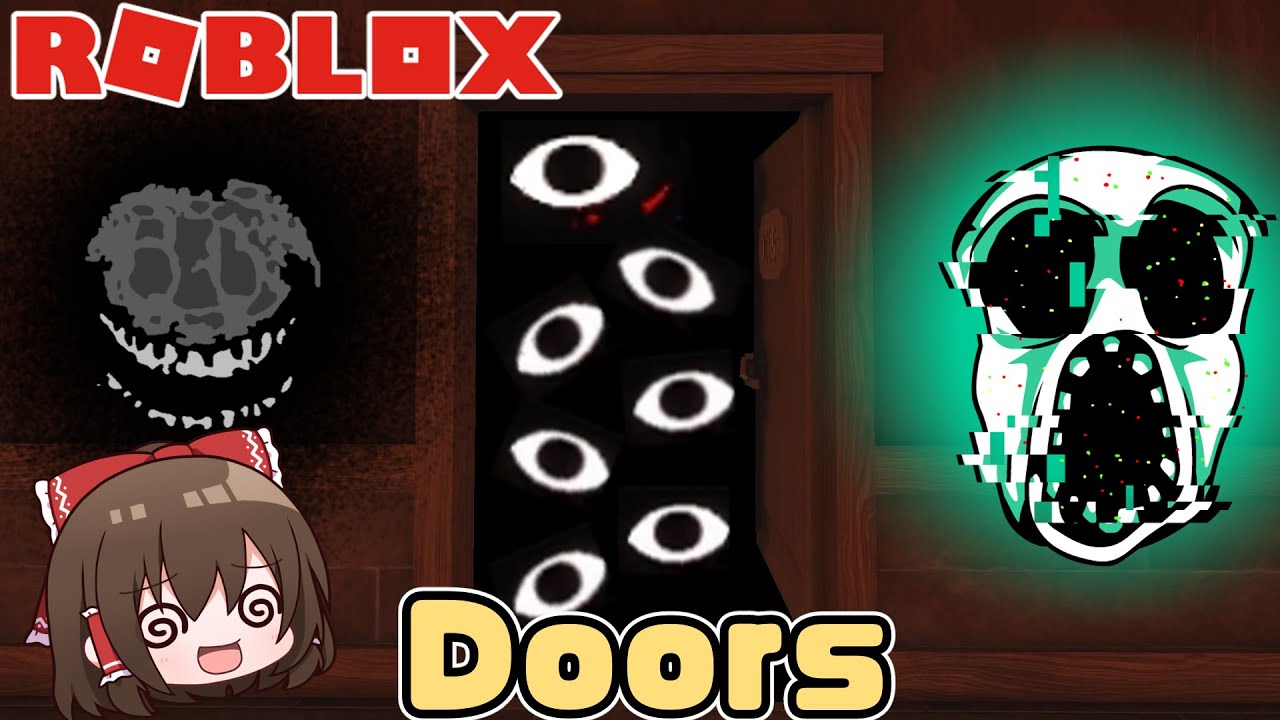 【FNF/Roblox】ドアを開け続けるとヤバい怪物に襲われる音ゲー？(ホラゲー)【ゆっくり実況】