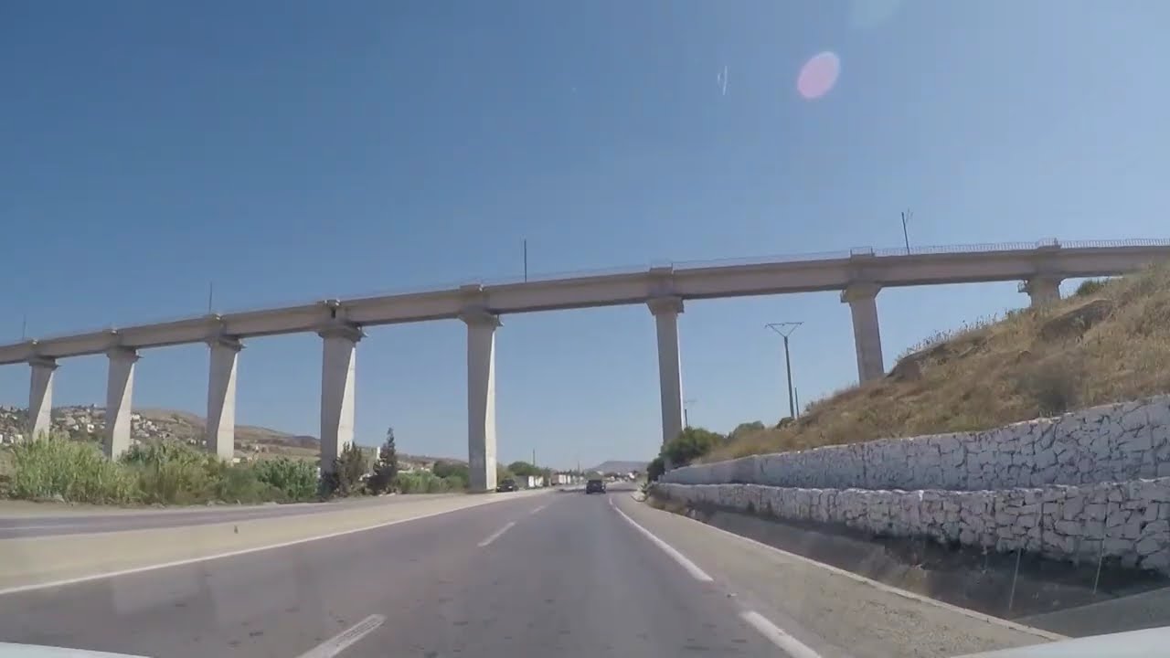 TANGER VERS KSER SGHIR via N1 + A4 + N16 - 18/08/2019 - GOPRO