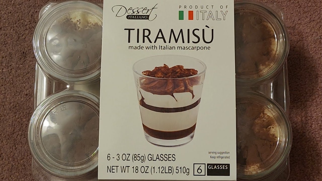 Costco Sale Item Review Dessert Italiano Tiramisu Tiramisù Made With Italian Mascarpone Taste Test