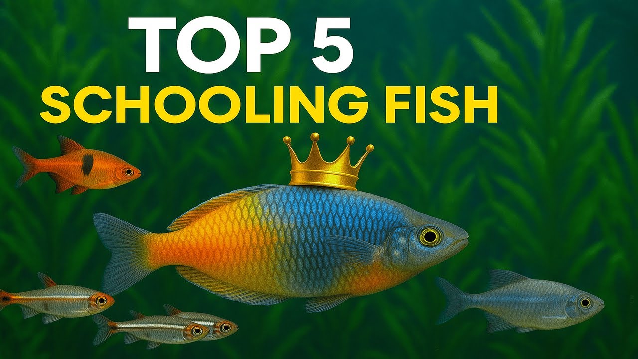 Top 5 Medium-Sized Schooling Fish for Your Aquarium! 5 Community-Friendly Schooling Fish