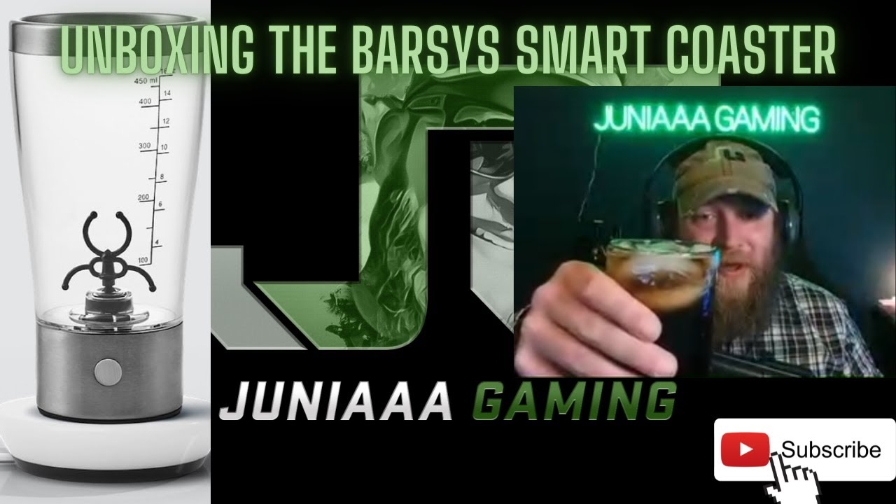 Unboxing the Barsys Smart Coaster