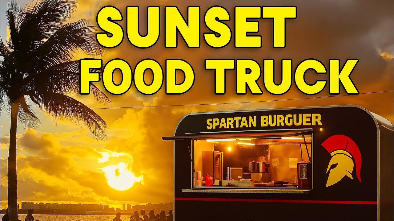 Fim de Semana na Orlinha Pôr do Sol - Atalaia nova 🌅 #foodtruck 