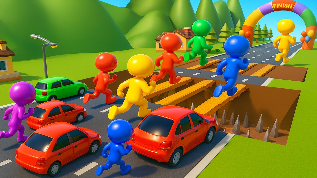 Shape shifting 🏃&zwj;♂️🚗🚲🚦All Levels Gameplay Walkthrough Android,ios Max Level NFL44