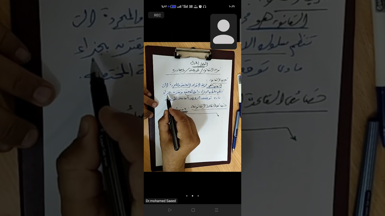 قانون أعمال المحاضرة التعريفية الاولي(الجزء المدني) د.محمد سعيد اكاديمية المتميز 01150304911
