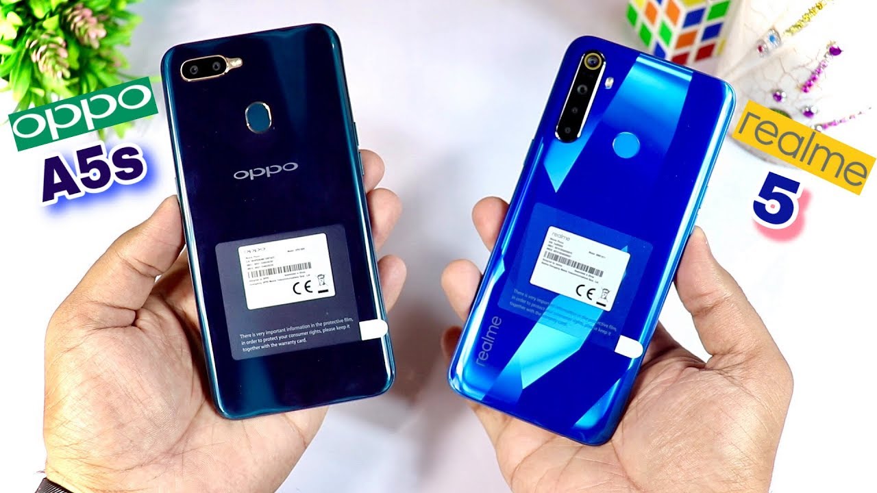 Realme 5 vs Oppo A5s 4GB Fully Comparison - Speed Test, Camera Test & Details [Urdu/Hindi]