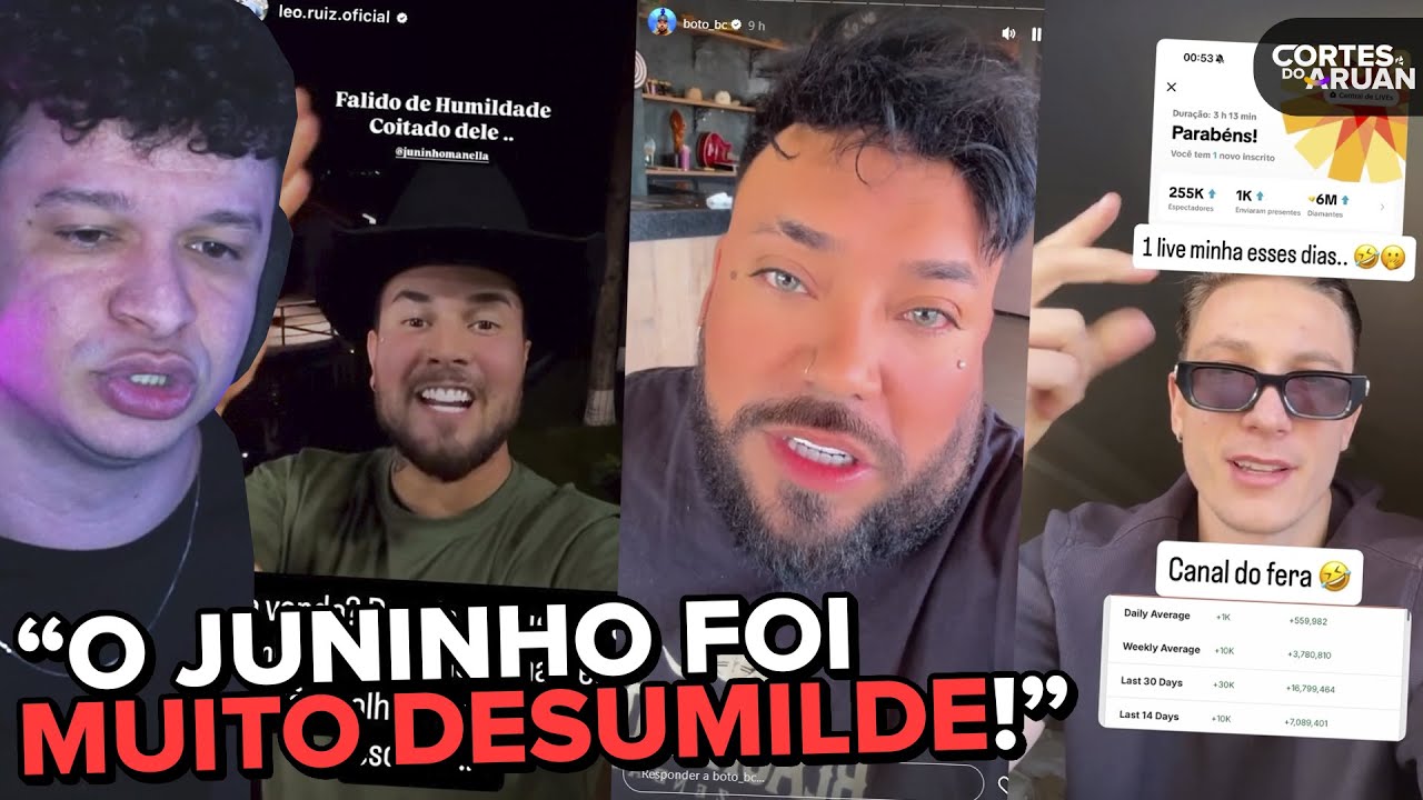 ARUAN REAGE: 🚨TRETA DOS HUNTERS COM O JUNINHO MANELLA! Veja o que aconteceu (CA&Ccedil;ADORES DE LENDAS FC)