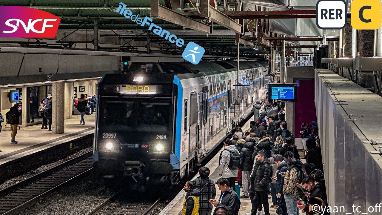 LE RER C EN PLEIN CŒUR DE PARIS !