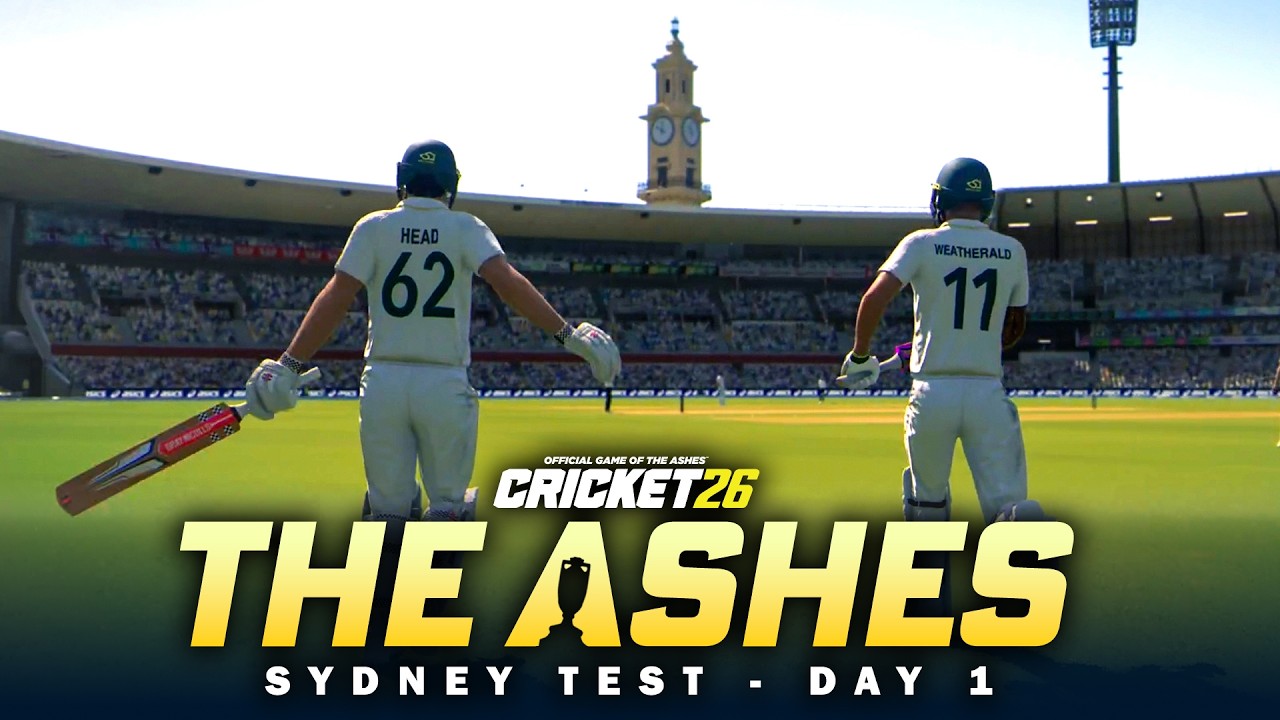 SERIES DECIDER - The Ashes - 5th Test Day 1 | Cricket 26