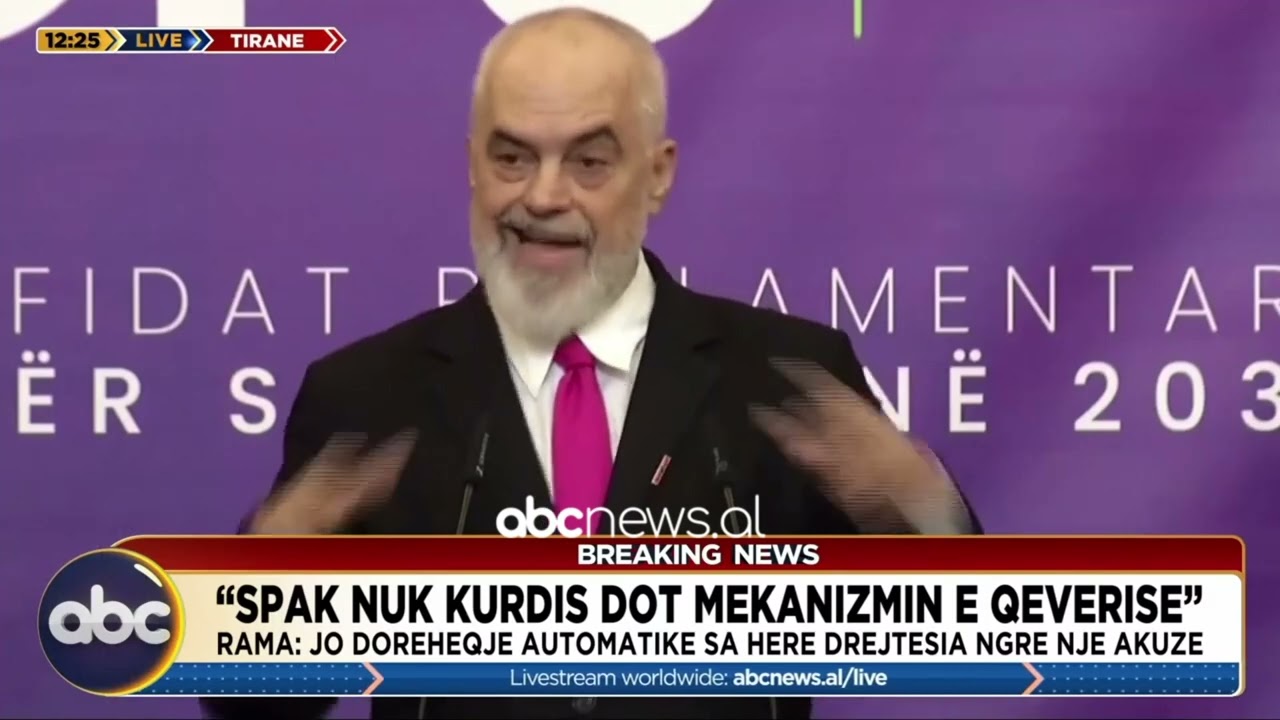 Rama: Drejtësia jonë, Guiness për çështjen e pezullimit të ministres