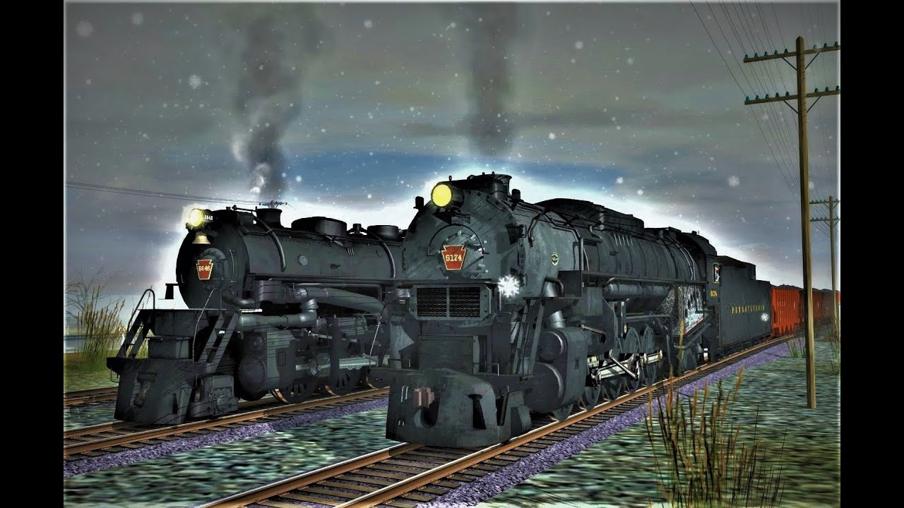 Trainz - Fantasy vs Reality (1/2) --- PRR FG1 vs J1s 8000 tons drag race!